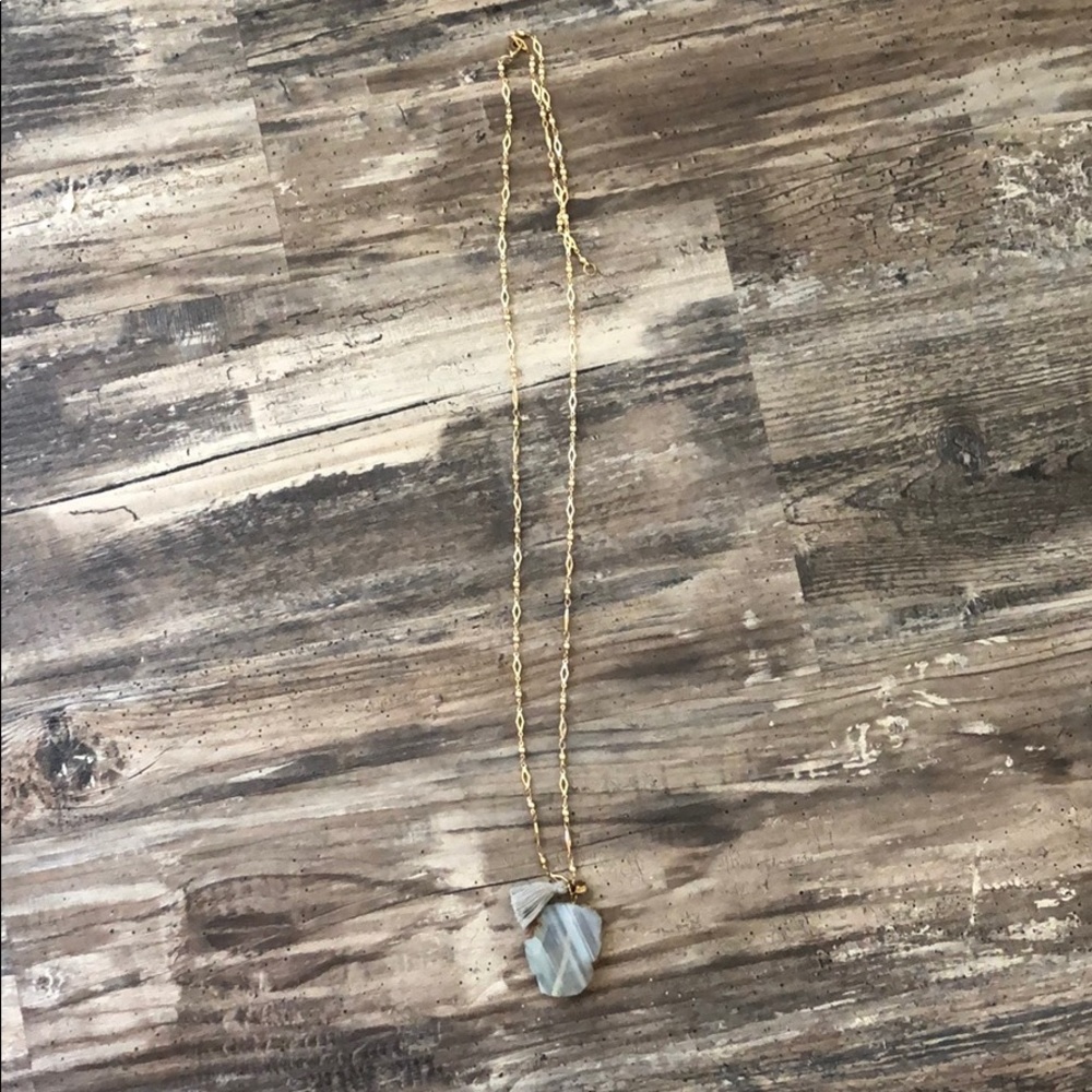 Stone necklace